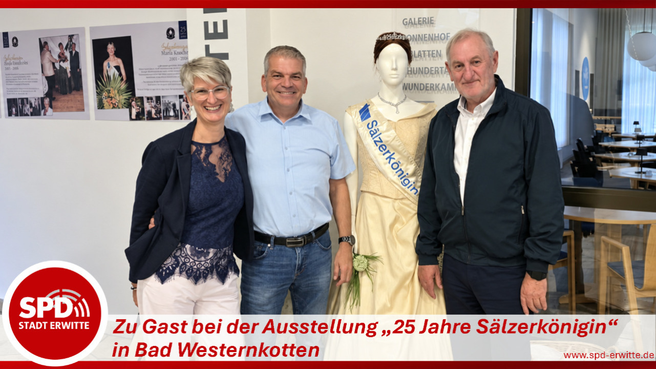 Ausstellung „25 Jahre Sälzerkönigin“